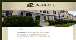 Desktop Screenshot of albianiproperties.com